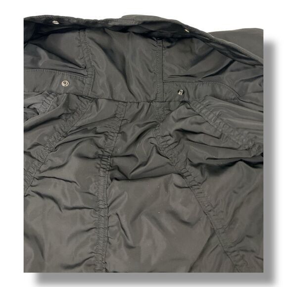 Athleta Jersey Bomber Black Jacket Size Large - Picture 7 of 8